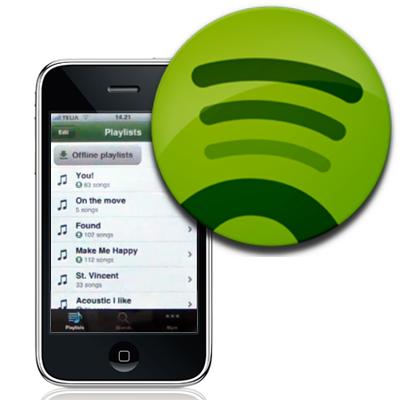 application spotify iphone logo Spotify, une application pour gérer ses playlists