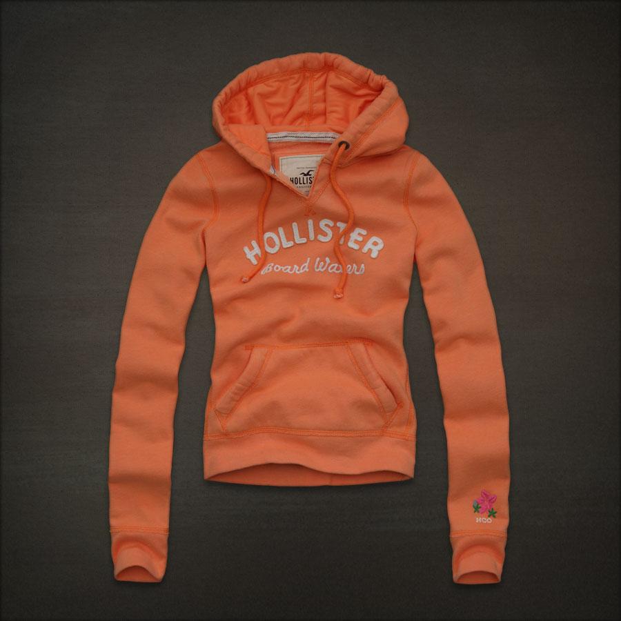 hollister sweater orange