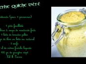 Recette "Quiche thon, tomates moutarde"