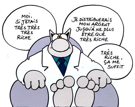 Le PS fait sa com sur le dos des riches…