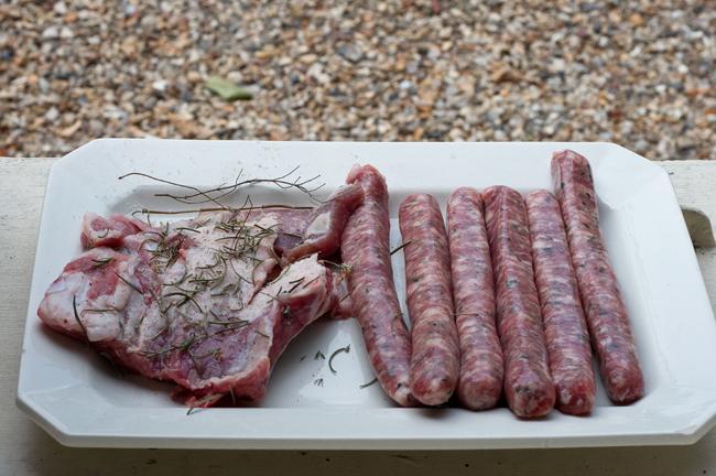 La fin de l'été, le début de l'automne, et les herbes