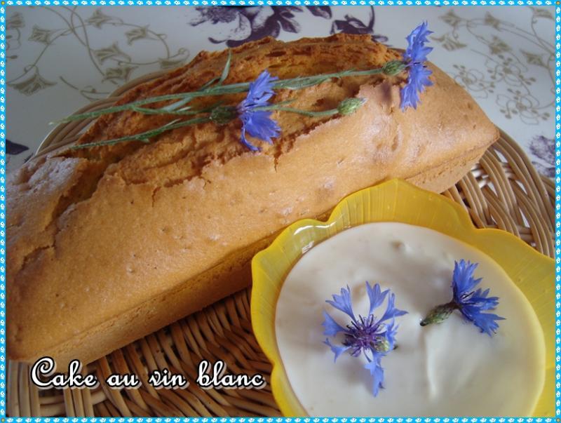 Cake au vin blanc