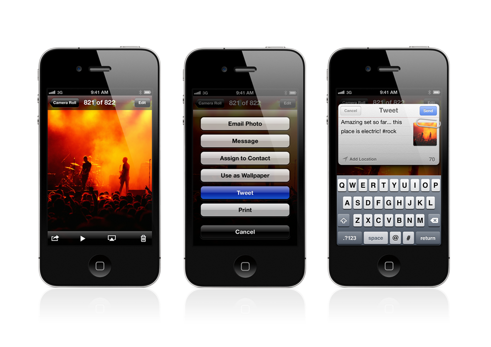 Innovations iOS 5: Gros plan sur Twitter en natif, sur iPhone/iPad...