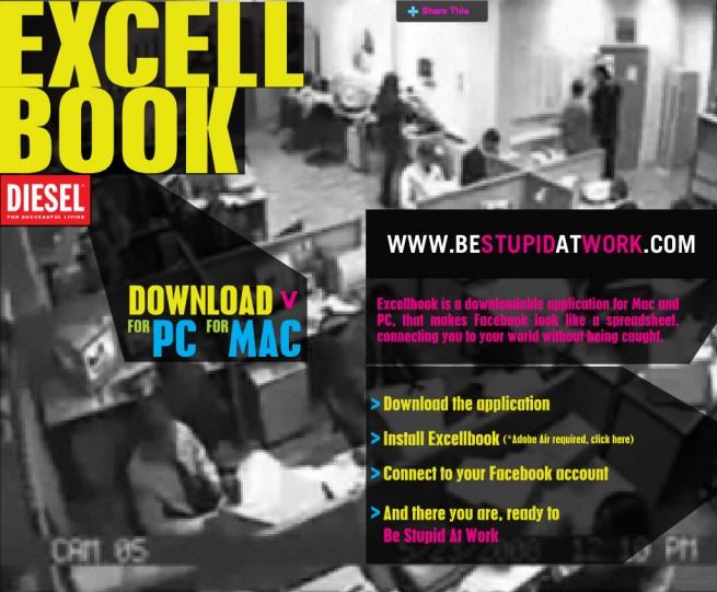 Diesel - Be Stupid @ Work with EXCELLBOOK