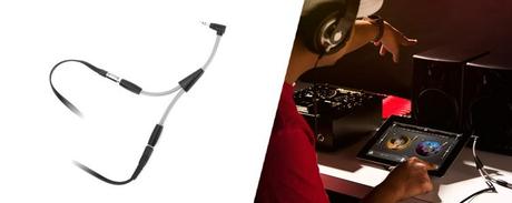 DJ Câble via l'apps DJay Algoriddim sur iPhone et iPad...