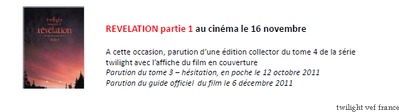 [Prochainement] Parution d'une version collector de Révélation, le livre