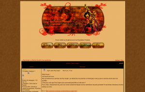 psp-graph Un historique de mes forums et sites webs