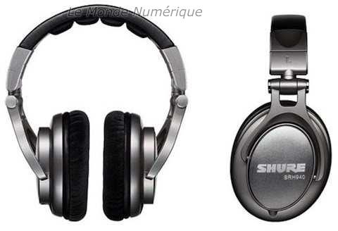 Shure SRH 940, pour une autre approche de la musique au creux des oreilles