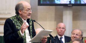François Weyergans lors de sa réception à l'Académie française, jeudi 16 juin.