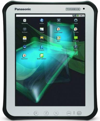 Panasonic Toughbook rugged Android tablet 415x500 Une tablette Toughbook chez Panasonic