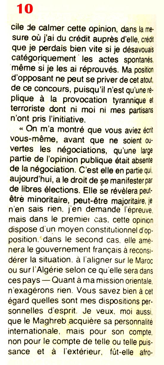 Ben Youssef et la France. Seule l’objectivité est révolutionnaire ! Si vous avez peur de perdre vos certitudes ne lisez pas ce document.