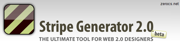 Créer de jolis fonds pour le WEB 2.0 avec Stripe Generator