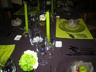 DECORATION DES TABLES POUR EXAMEN PRATIQUE DU 16 JUIN 2011