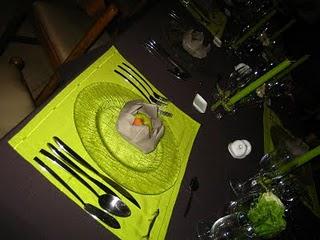 DECORATION DES TABLES POUR EXAMEN PRATIQUE DU 16 JUIN 2011