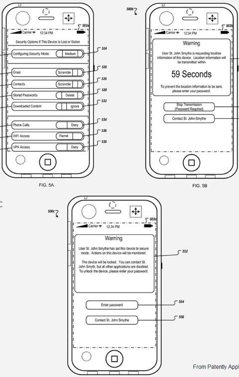 Des nouveaux brevets déposés par Apple