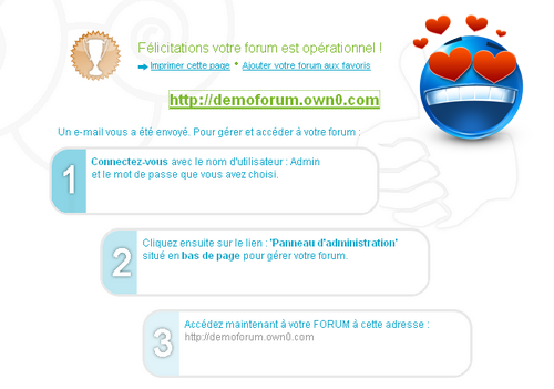 créer un forum gratuit avec ForumActif