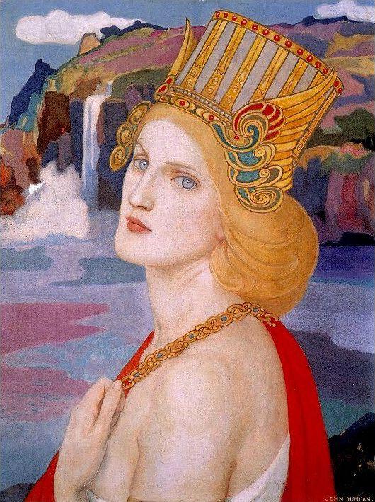 John Duncan (1866-1945), Symbolisme et Mysticisme