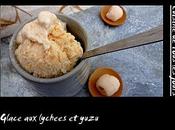 Glace lychees yuzu