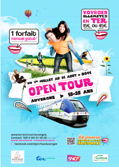 TER : L’Open Tour 2011 pour les jeunes de 18 à 25 ans