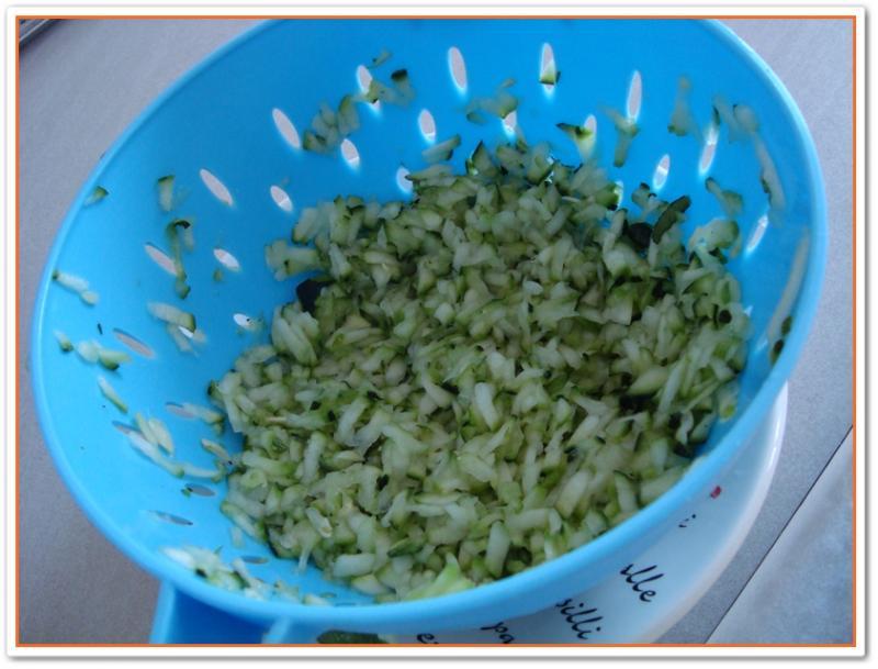 Pizza chèvre frais courgettes