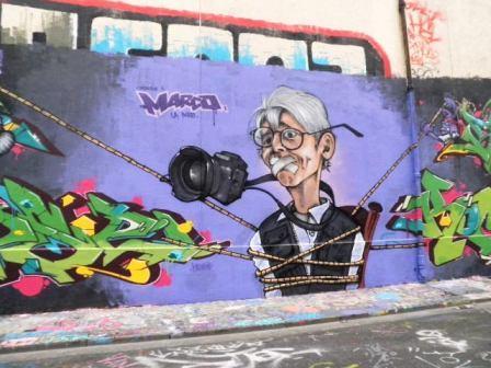 Dédicace à Marco la Photo – Rue des Maraïchers (75020)