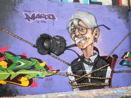 Dédicace à Marco la Photo – Rue des Maraïchers (75020)