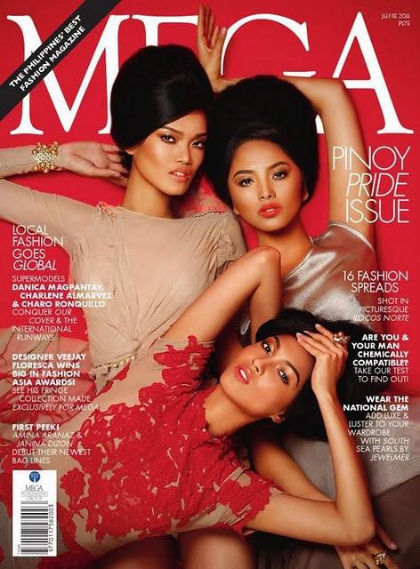 COVER I LOVE : Mega Magazine + Asian Models
