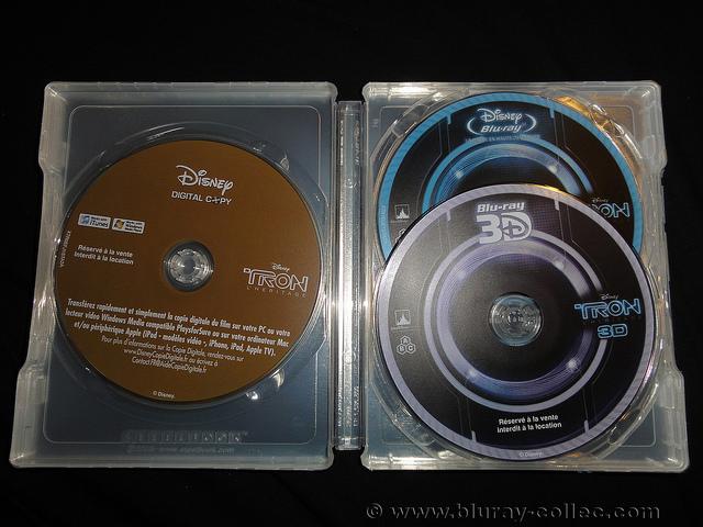 [Arrivage-Test] Tron Legacy Edition boitier métal Blu-ray 3D + 2D + copie digitale