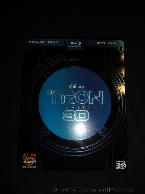 [Arrivage-Test] Tron Legacy Edition boitier métal Blu-ray 3D + 2D + copie digitale