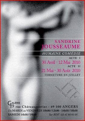 Humaine comédie par Sandrine Jousseaume à la galerie 19