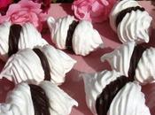 Baisers meringués chocolat