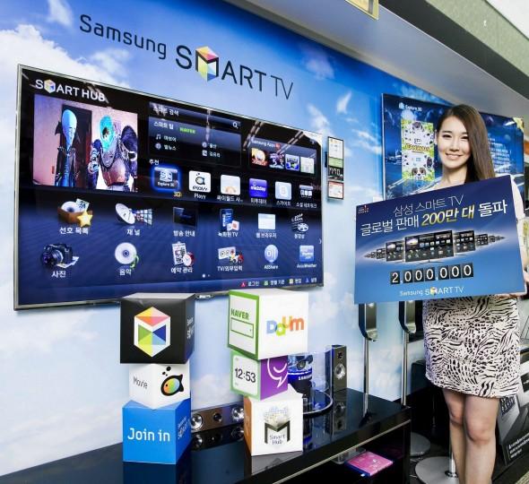samsung smarttv 1 590x540 2 millions pour les SmartTV de Samsung