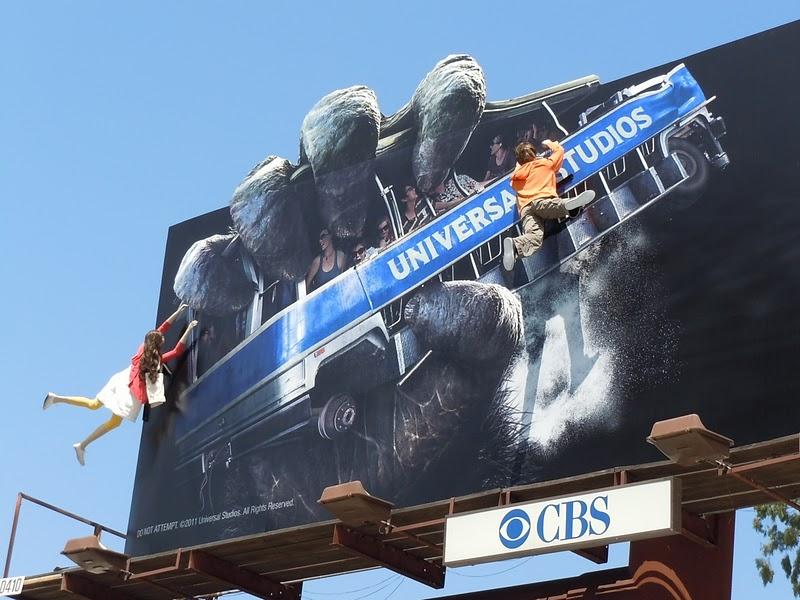Universal King Kong 3D billboard