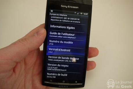P1010162 Test : Sony Ericsson Xperia Arc