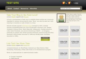 Thème WordPress Greentech