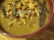 Soupe carottes, patate douce lentilles