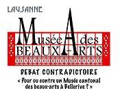 Débat pour contre Musée cantonal beaux-arts Bellerive