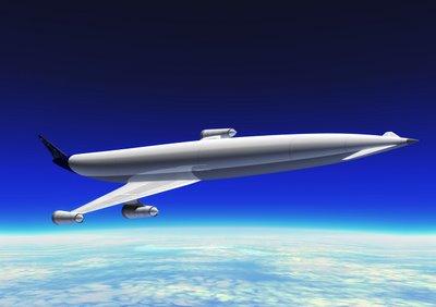 Hypersonic Hydrogen Powered Airplane Avion Hypersonique Hydrogene