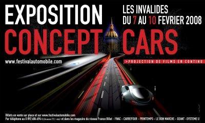 Paris Concept Cars Exhibition - Exposition Concept Cars Paris Invalides