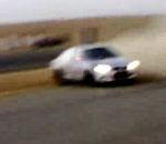 vidéo saoudien dérapage homme renversé