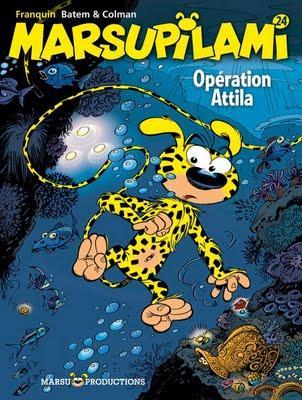 BD: Marsupilami 24 - Opération Attila