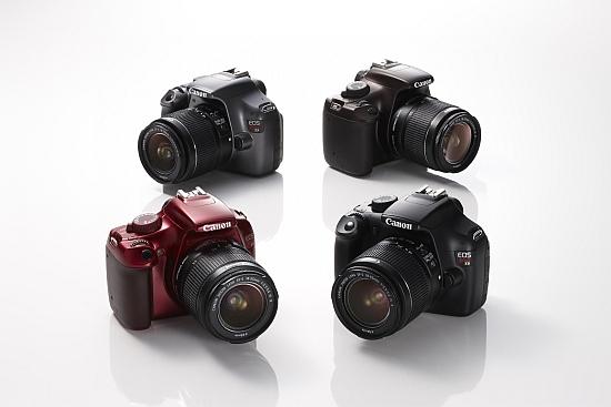 Le Canon EOS 600D en couleur