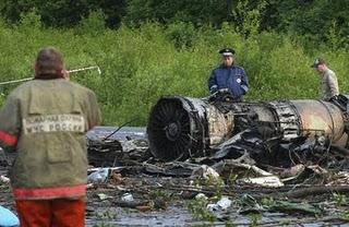 Crash aérien en Russie: au moins 44 morts, 8 blessés