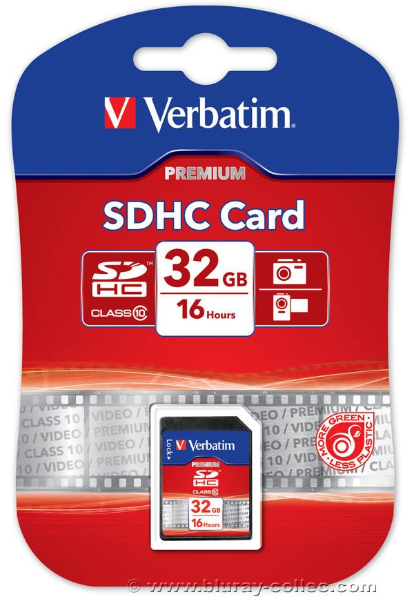 Verbatim lance une nouvelle carte flash SDHC offrant jusqu’à 32go de capacité de stockage