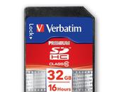 Verbatim lance nouvelle carte flash SDHC offrant jusqu’à 32go capacité stockage
