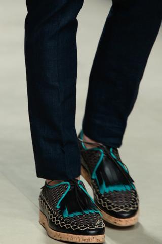 Chaussures Burberry 10 tendances à retenir des défilés de Milan   Eté 2012