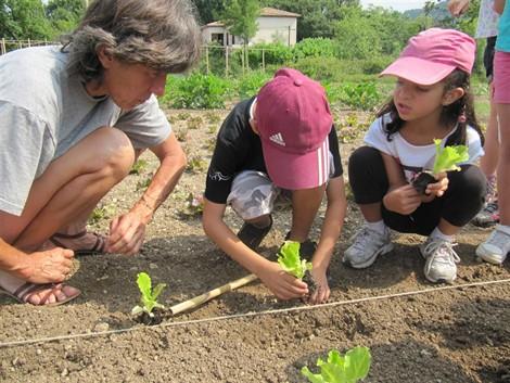 Mouans Sartoux cultive bio pour ses enfants