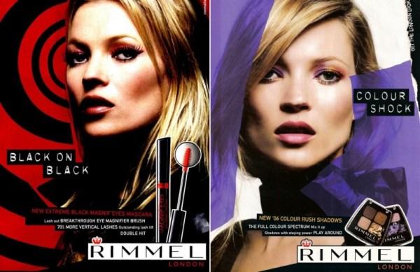 Kate Moss signe sa première collection de maquillage pour RIMMEL LONDON