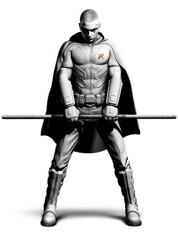 Robin, personnage jouable dans Batman Arkham city