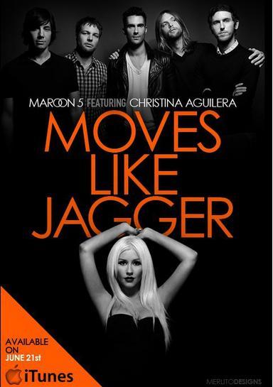 Maroon 5 & Christina Aguilera – Move Like Jagger.
